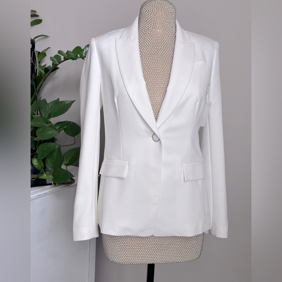 NWoT MILLY
Alexa Single-Button Viscose Twill Jacket Size 4 $475 - Picture 9 of 11